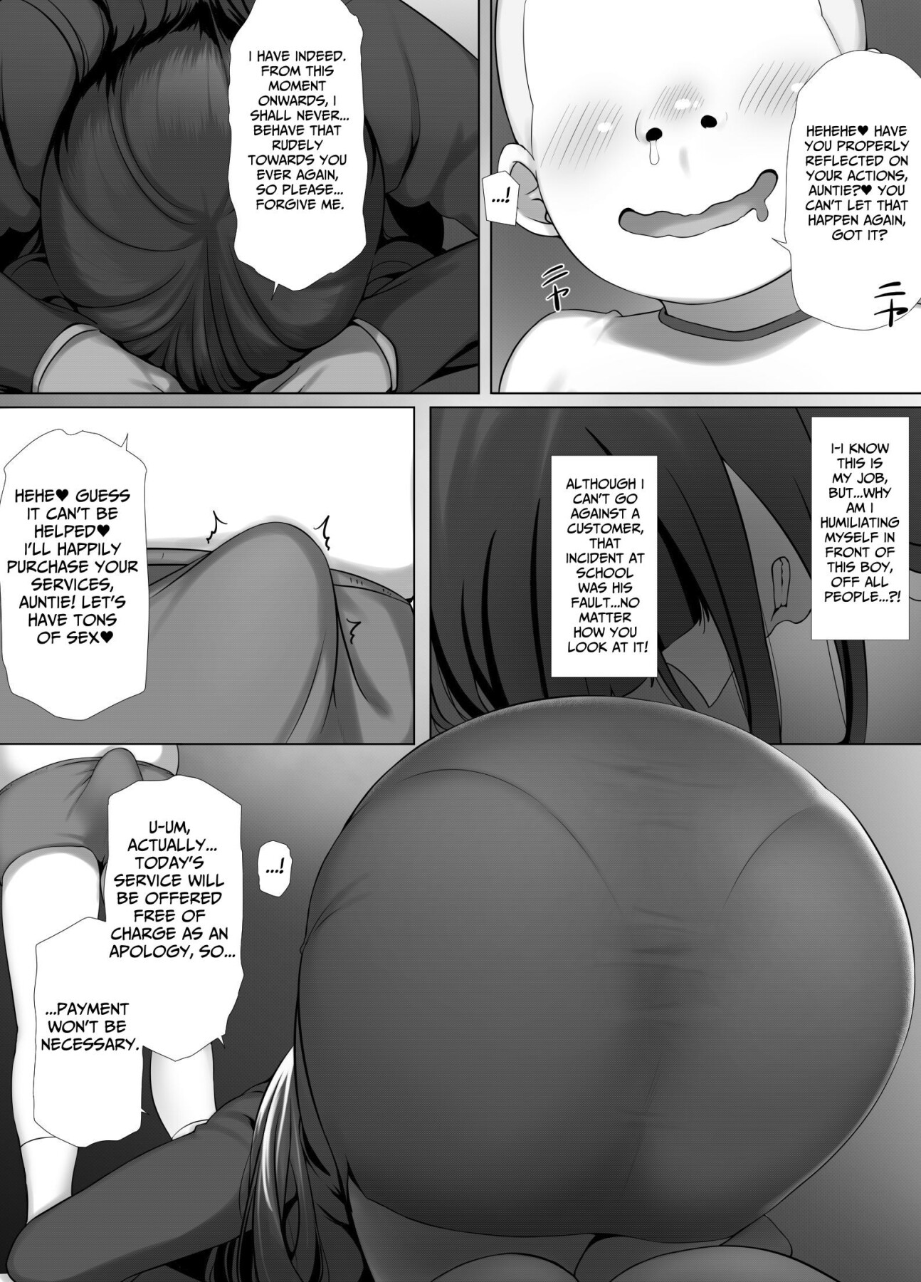 Hentai Manga Comic-Let's Use the MILF Call Girl App......tTurn This Scary Instructor into a Dirty Slut!-Read-19